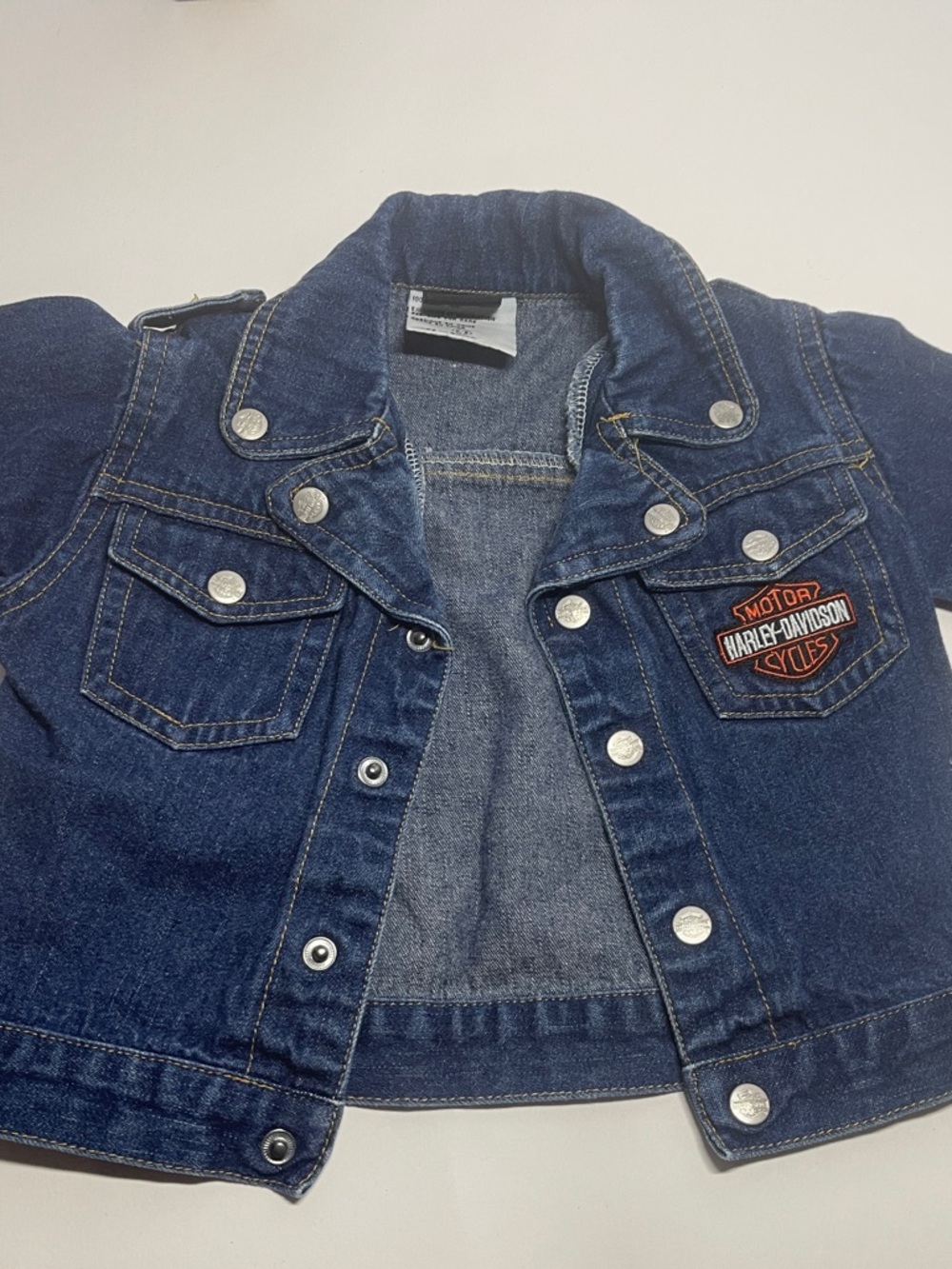 Harley-Davidson Kids Indigo Denim Jacket with Patch